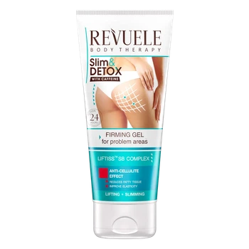 Зміцнюючий гель для тіла з кофеїном Revuele Slim & Detox, 200 мл
