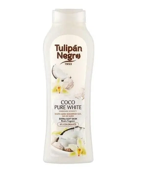 Гель для душу Tulipan Negro ніжний кокос (650 мл)