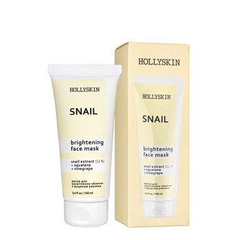Маска для лица Hollyskin Snail Face Mask с муцином улитки 100 мл
