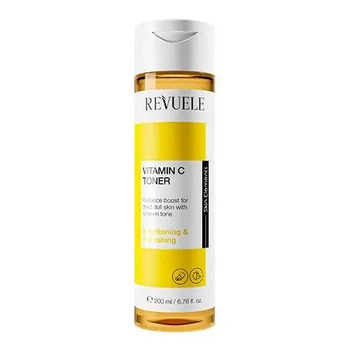 Тонер для обличчя з вітаміном С освітлювальний Revuele Vitamin C, 200 мл