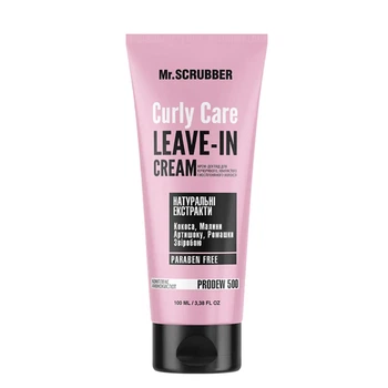 Крем для вьющихся волос Mr.Scrubber Curly Care несмываемый
