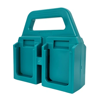 Держатель для аккумуляторов Makita 18В LXT B-серии 4 ячейки для хранения и переноски (D6A95012AC92)
