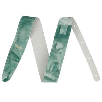 Ремень для гитары Fender Strap Tie Dye Leather Sage Green (233403)