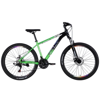 Велосипед Space 27.5" PHAETON DD FR рама-17" AL 2026 зелено-чорний (OPS-SP-27.5-080)