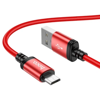 Кабель USB Hoco X89 Wind Micro 2.4A Червоний