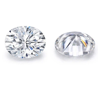 Moissanite Муассанит белый 6 х 4 мм (78112)