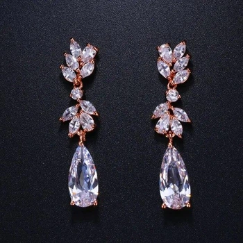 Серьги с цирконами ( 875031 )