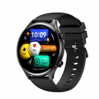 Смарт годинник XO J14 AMOLED 1.75 дюйми чорний цинковий сплав моніторинг активності дзвінки IP68