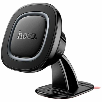 Автотримач Hoco H73 магнітний для смартфонів 4.5-7 дюймів чорний ABS пластик 70х43.5х56 мм