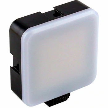 RGB LED лампа AY-83 на прищепке 5.5 Вт 120x80x40 мм USB Type-C ABS пластик для фото и видео съемки черный