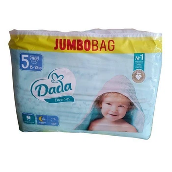Подгузники Dada extra soft 5 размер 15-25кг 90шт