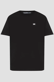Футболка с металическим логотипом Karl Lagerfeld 2XL черный 755052-562235