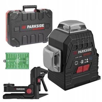 Акумуляторний лазерний нівелір з перехресними лініями PARKSIDE PERFORMANCE PKLLP 3360 A1