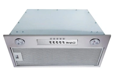 Витяжка повновбудована BORGIO BIT-BOX 1100 52 Inox (52 см, 1100 м3/год, нержавіюча сталь)