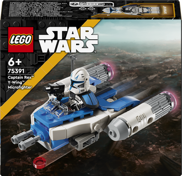 Конструктор LEGO Star Wars Мікровинищувач Y-Wing Капітана Рекса 99 деталей (75391)
