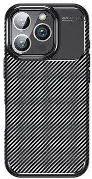 Etui plecki Beline Carbon Armor do Apple iPhone 17 Pro Max Black (5906849667181)