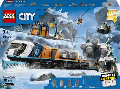 Конструктор LEGO City Полярний експрес дослідників Арктики 1517 елемента (60470)