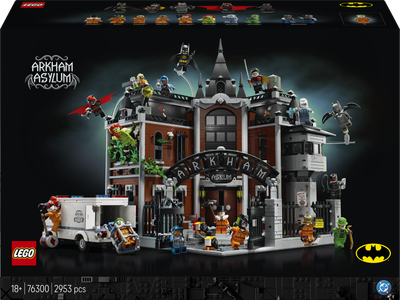 Zestaw klocków LEGO Super Heroes Arkham Asylum 2953 elementy (76300)