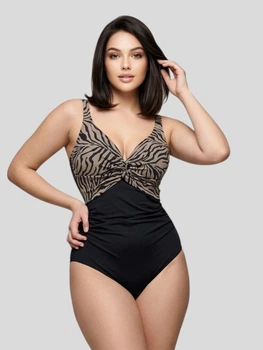 Купальник слитный Z.Five 89410190 черный 52 (2XL) грудь 3C-4D-5E бедра 111-115 см