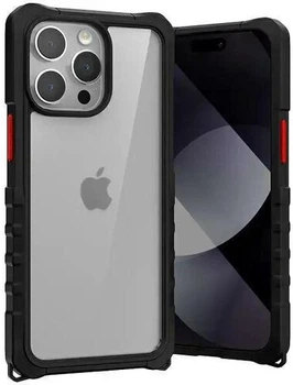 Etui plecki Beline Bumper Pop do Apple iPhone 15 Pro Black (8809887914057)