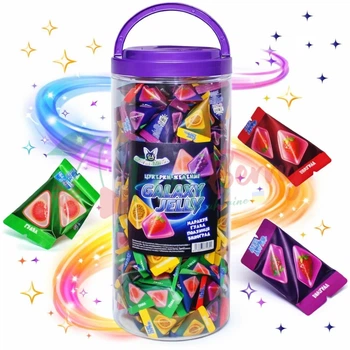 Желейные конфеты Galaxy Jelly в пирамидках, 160шт.