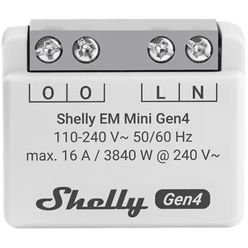 Лічильник енергії Shelly EM Mini Gen4 (FG3800238070823)