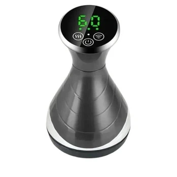 Інфрачервоний зігріваючий масажер Massage Electrotherapy Scrapping Instrument 3991 на 25 режимів з електростимуляцією та з олією для масажу