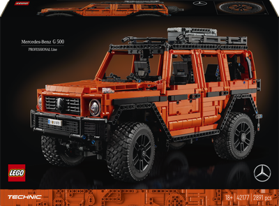 Zestaw klocków LEGO Technic Mercedes-Benz G 500 2891 elementy (42177)