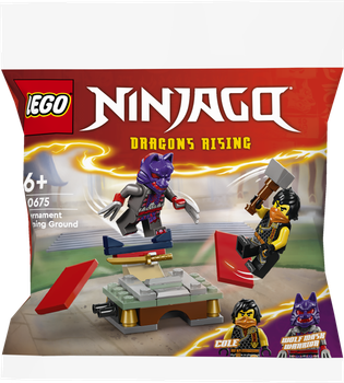 Zestaw klocków LEGO Ninjago Baza treningowa do turnieju 49 elementów (30675)