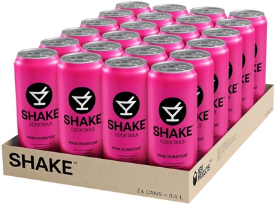 Слабоалкогольні напої SHAKE в жерстяній банці купити у Києві