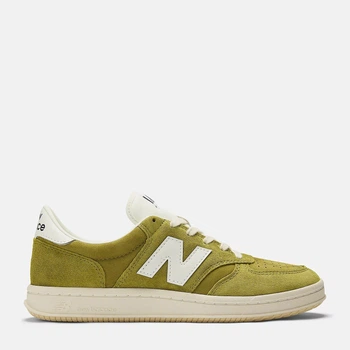 Чоловічі кеди шкіряні низькі New Balance T500 M50037A 41.5 (8US) Зелені (198689462445)