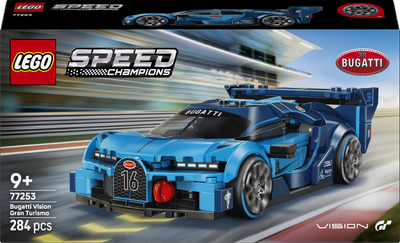 Конструктор LEGO Speed Champions Спортивний автомобіль Bugatti Vision GT Hyper 284 елементи (77253)