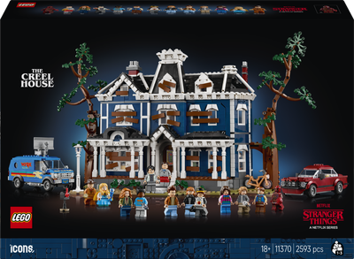 Zestaw klocków LEGO Icons Stranger Things: Dom Creelów 2593 elementy (11370)