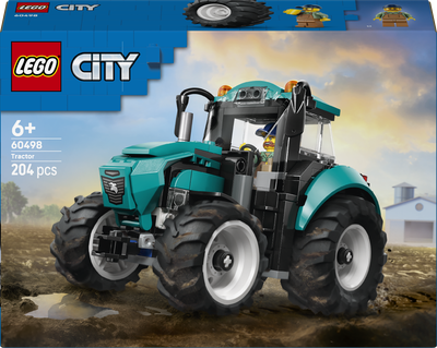 Zestaw klocków LEGO CITY Traktor 204 elementów (60498)