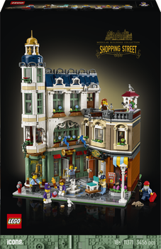 Zestaw klocków LEGO Icons Ulica handlowa 3456 elementów (11371)