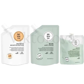 Набор для увлажнения и разглаживания волос Mimare: Шампунь Mimare Moisturization Shampoo 200 мл + Маска Mimare Anti-Frizz Mask 200 мл + Серум против пушистости Mimare Anti-frizz 40 мл