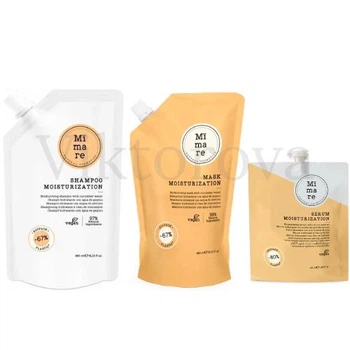 Набір для зволоження волосся Mimare: Шампунь Mimare Moisturization Shampoo 480 мл + Маска Mimare Moisturization Mask 480 мл + Серум Mimare Moisturization Serum 40 мл