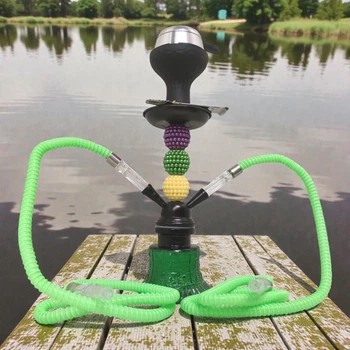 Кальян Hookah Laziza Plus Green высотой 35 см на 2 персоны