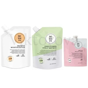 Набір для кучерявого волосся Mimare: Шампунь Mimare Moisturization Shampoo 200 мл + Кондиціонер Mimare Curly Method Conditioner 200 мл + Серум для захисту кольору Mimare Color Care 40 мл