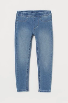 Джеггинсы, лосины синие 122 на 6/7 лет H&M