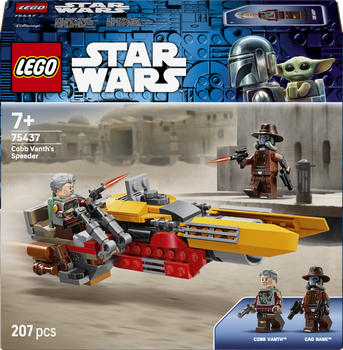Zestaw klocków LEGO Star Wars Śmigacz Cobba Vantha 207 elementów (75437)