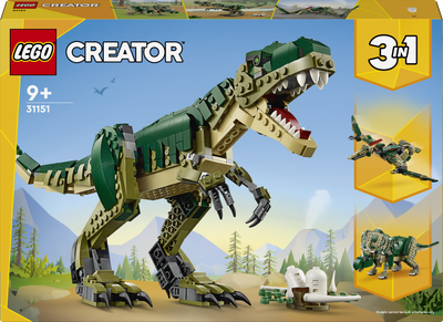 Zestaw klocków LEGO Creator Tyranozaur 626 elementów (31151)