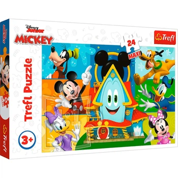 Пазли Trefl Міккі Маус і друзі 24 елемента Maxi 14351