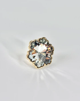 Меблева ручка Crystal Bloom Gold Dot (GO8CBGD25)