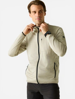 Спортивна кофта чоловіча Regatta HilldenMidlayer RML313-06Q 2XL Бежева (5063516327455)