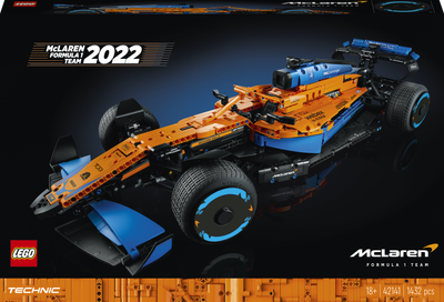 Zestaw klocków LEGO Technic Samochód wyścigowy McLaren Formula 1 1434 elementy (42141)