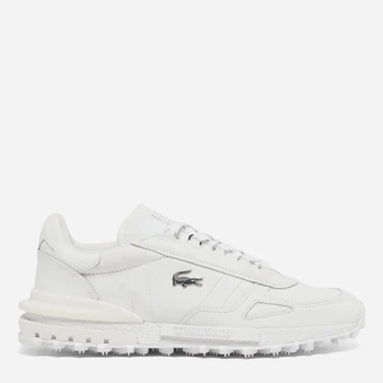 Мужские кроссовки кожанные Lacoste Elite Active 751SMA0028-21G 45 (T10.5) 28.5 см Белые (5059862763160)