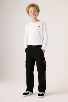 Брюки Карго Levi's для мальчика Черный 116 см (6 лет) (211 pvu black)