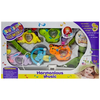 Музичний мобіль "Harmonious music" M 1245-31B U/R, з заводним механізмом