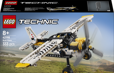 Zestaw klocków LEGO Technic Samolot transportowy 333 elementy (42198)
